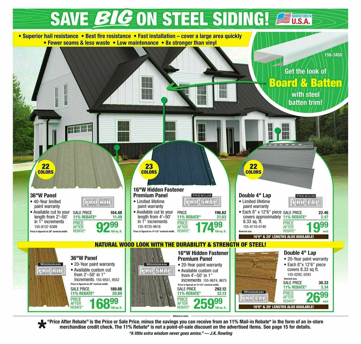 Menards Weekly Ad from August 13