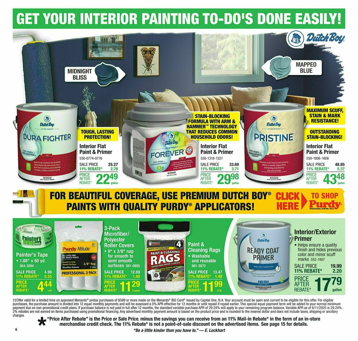 Menards Weekly Ad from August 13