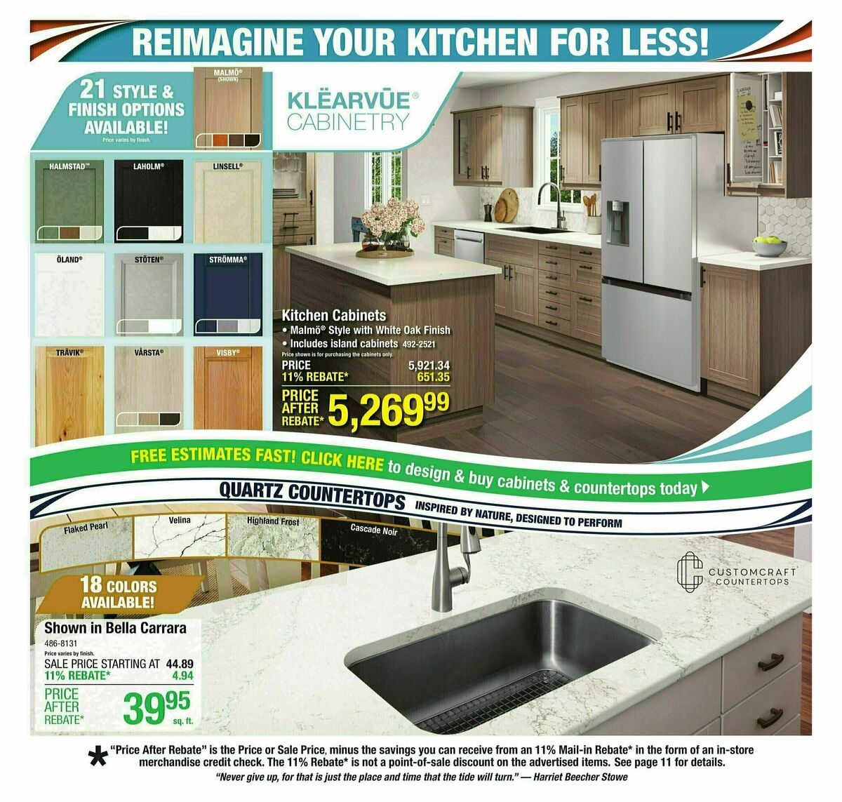 Menards Weekly Ad from August 20