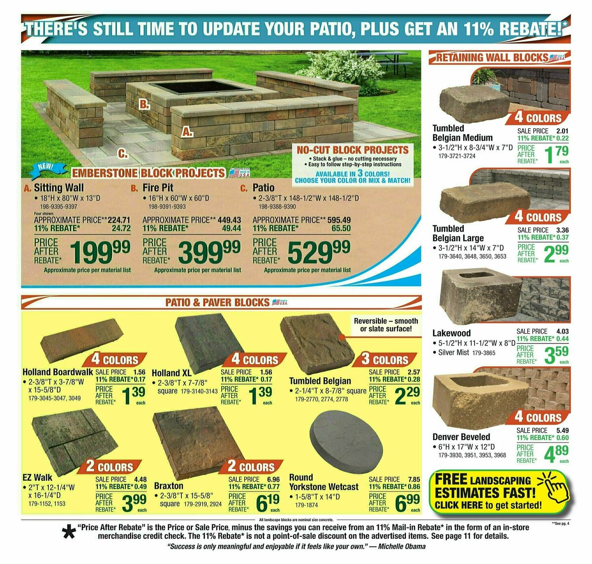 Menards Weekly Ad from August 20