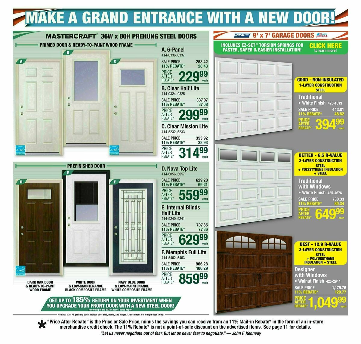 Menards Weekly Ad from August 20