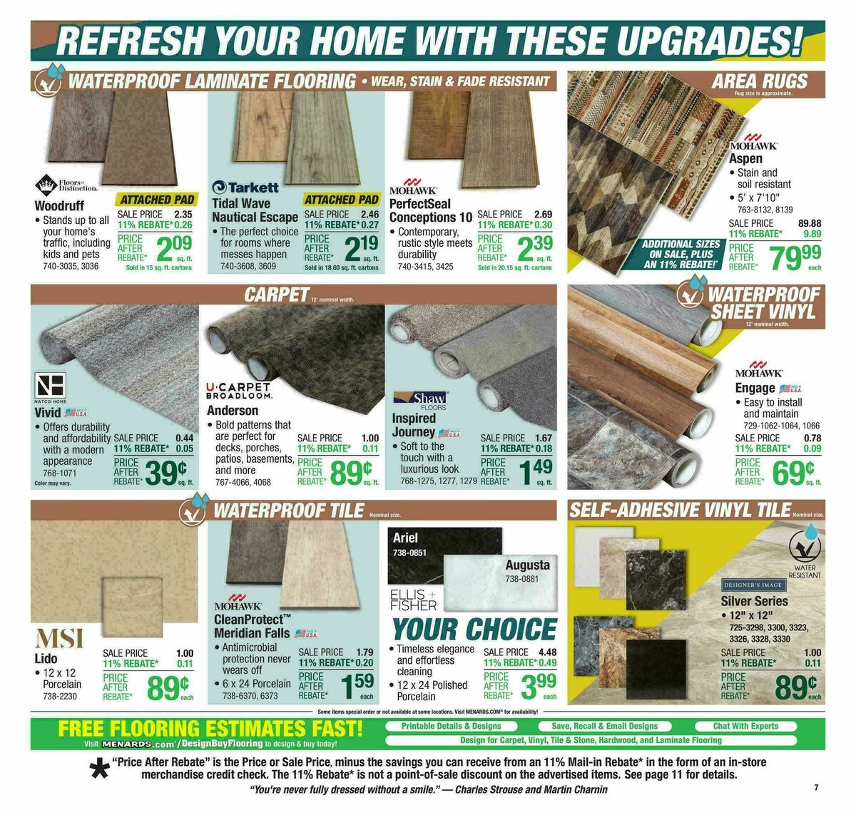 Menards Weekly Ad from September 3