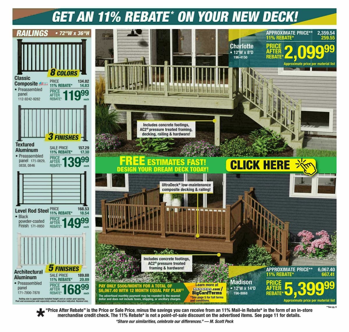 Menards Weekly Ad from September 3