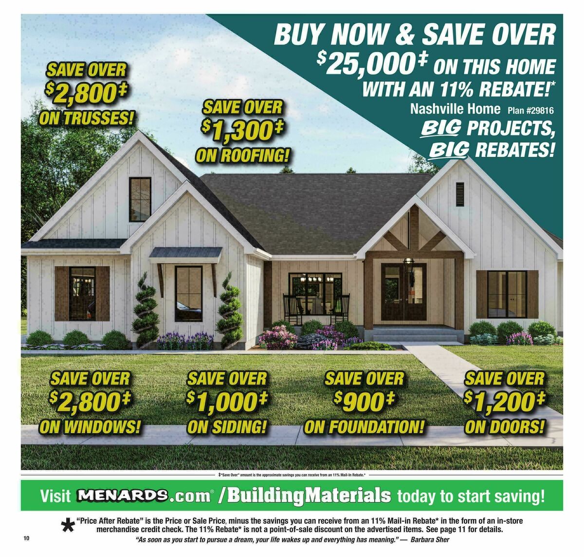 Menards Weekly Ad from September 3