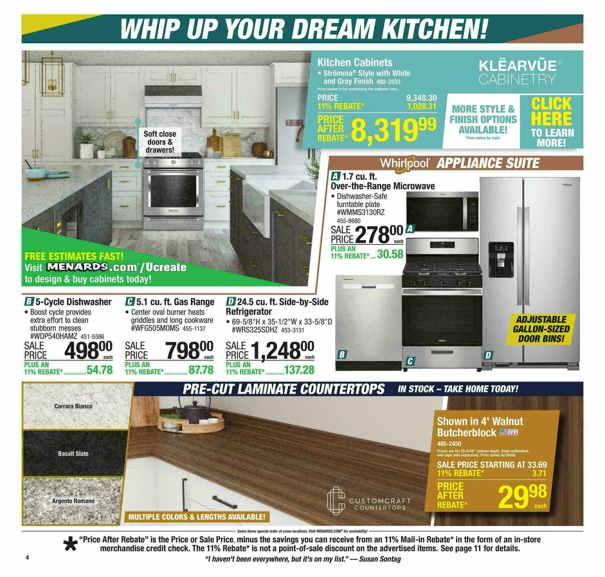 Menards Weekly Ad from September 3