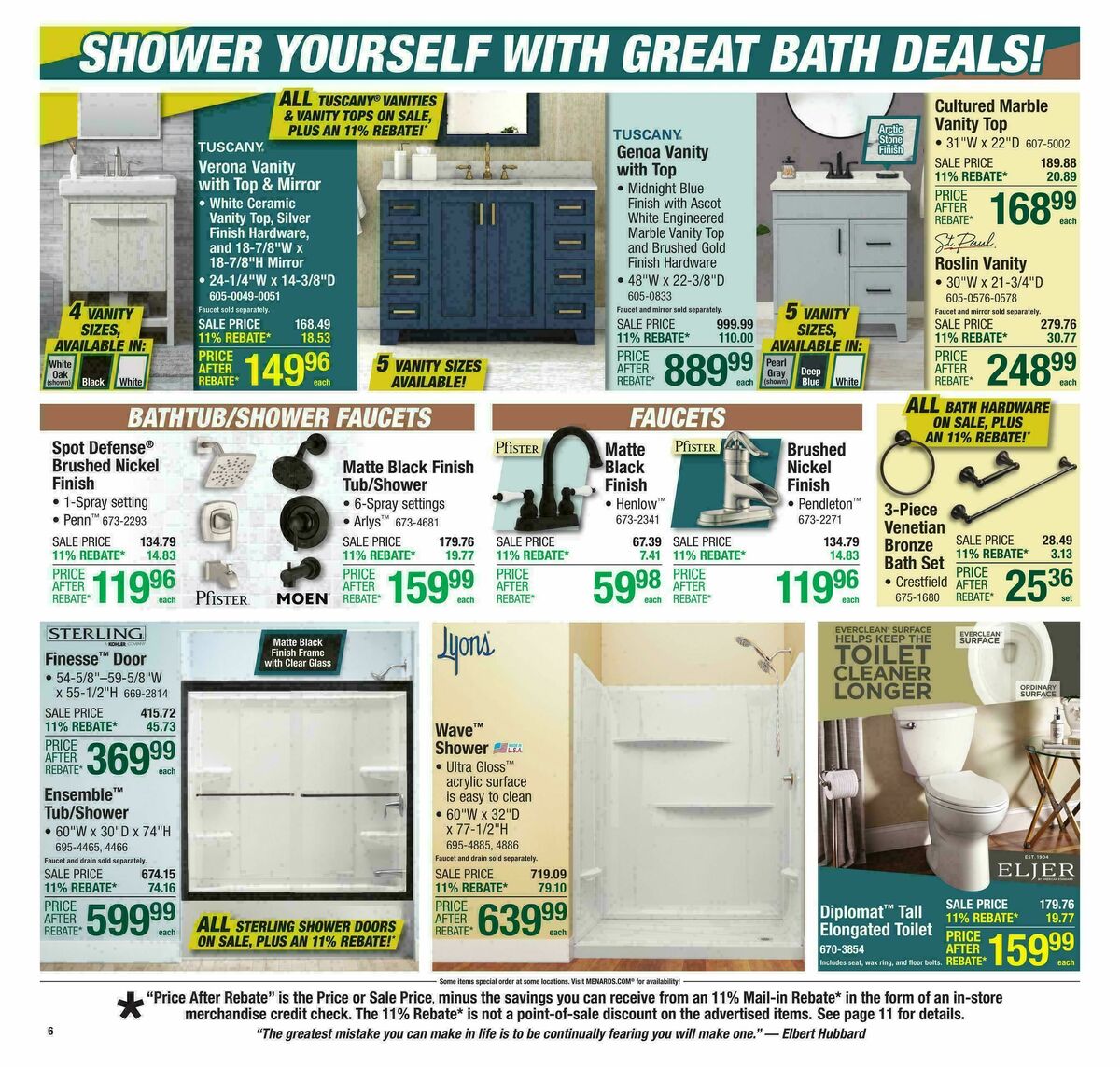 Menards Weekly Ad from September 3