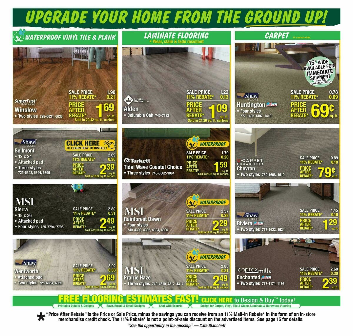 Menards Weekly Ad from September 10