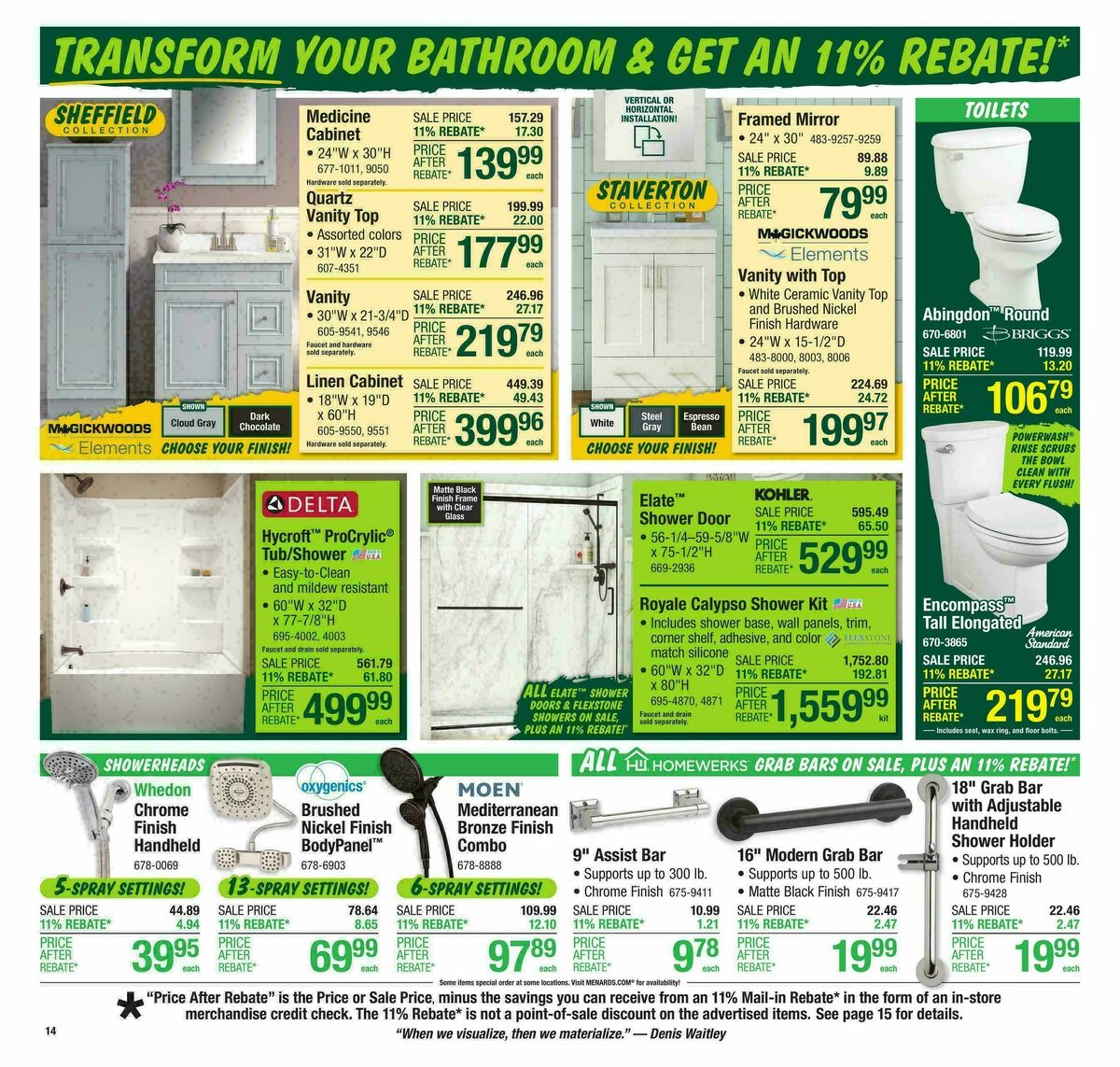 Menards Weekly Ad from September 10