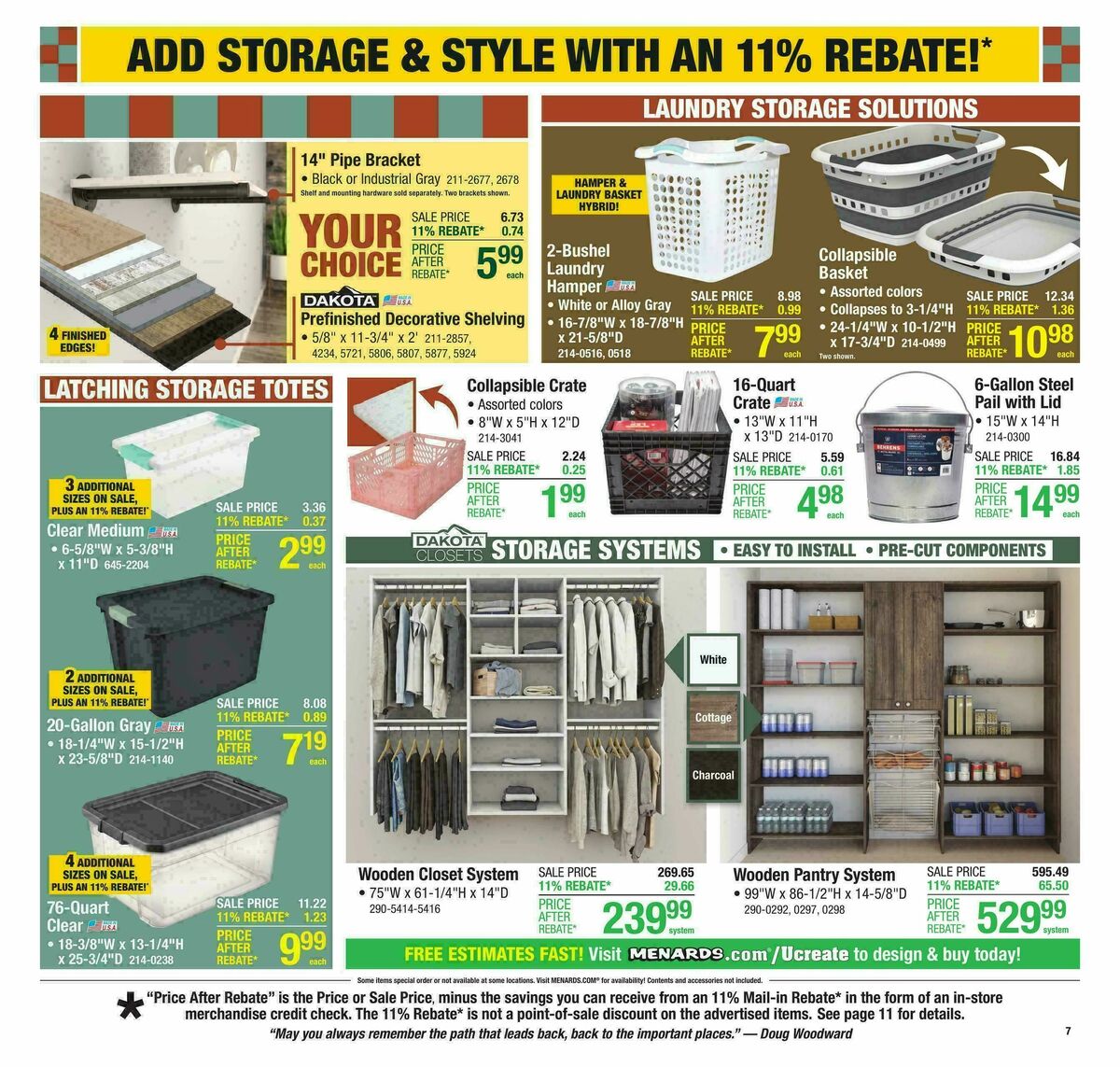 Menards Weekly Ad from September 17