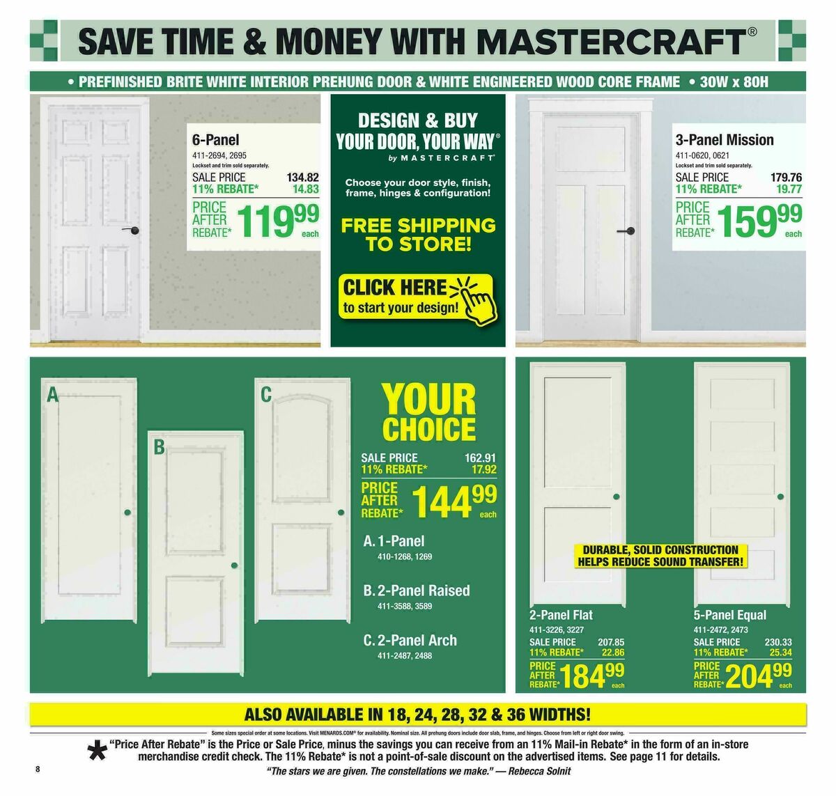 Menards Weekly Ad from September 17