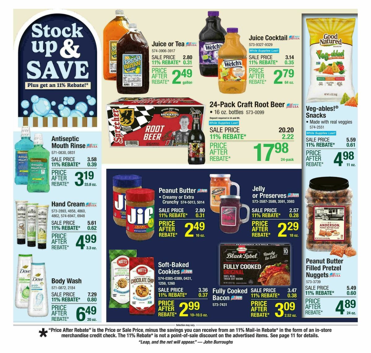 Menards Weekly Ad from September 17