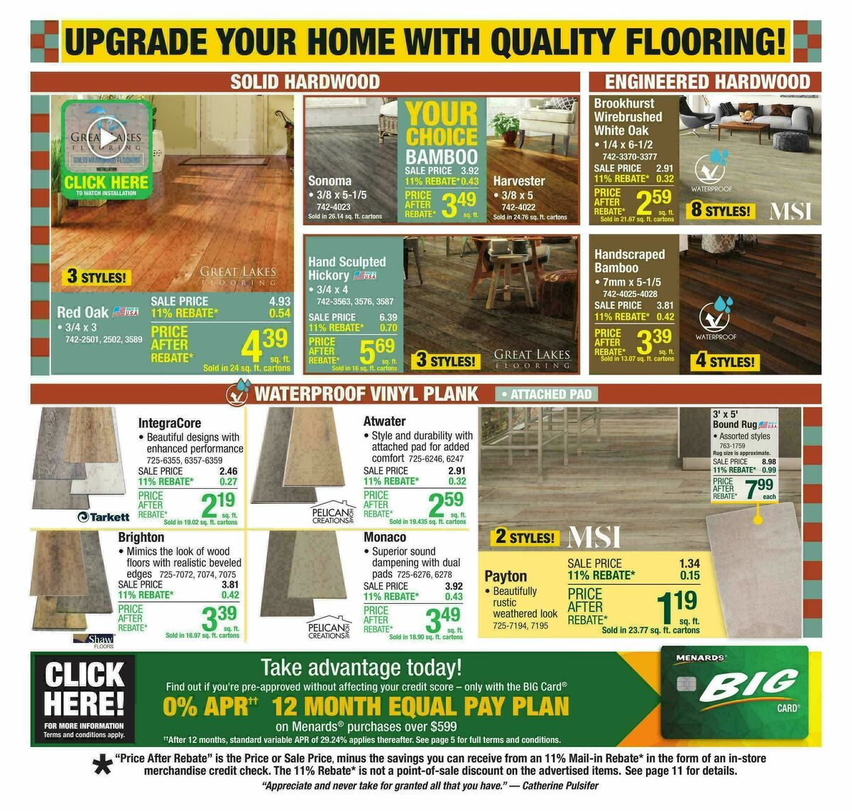 Menards Weekly Ad from September 17