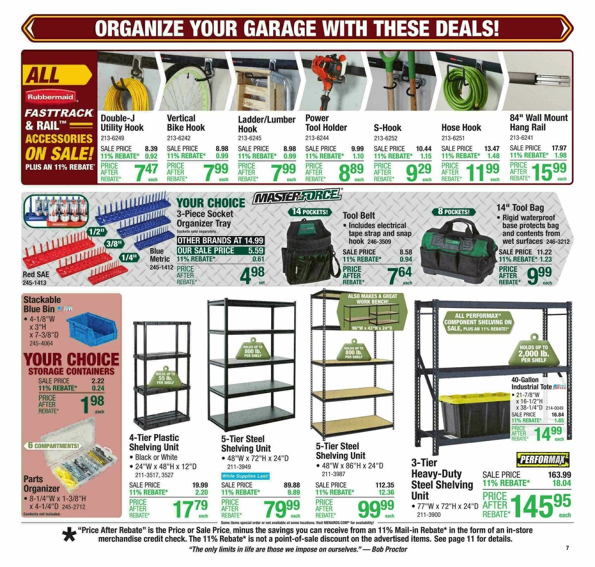 Menards Weekly Ad from September 24