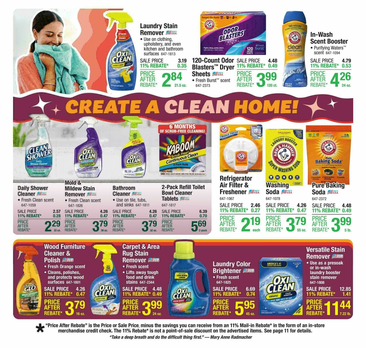 Menards Weekly Ad from September 24