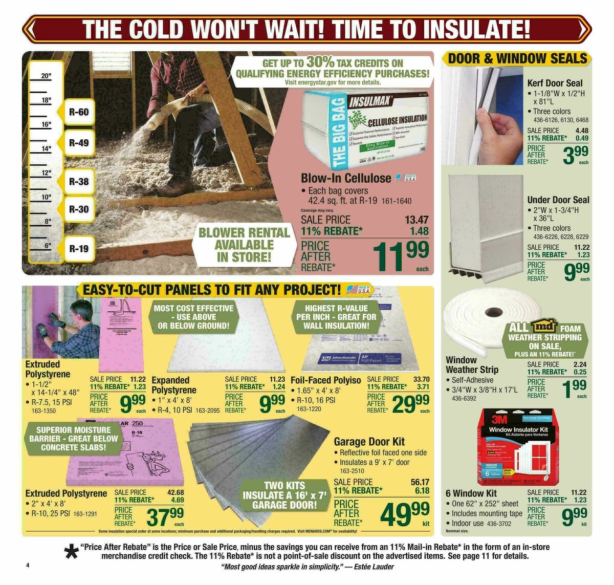 Menards Weekly Ad from September 24
