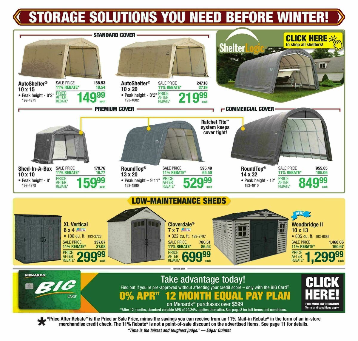 Menards Weekly Ad from September 24