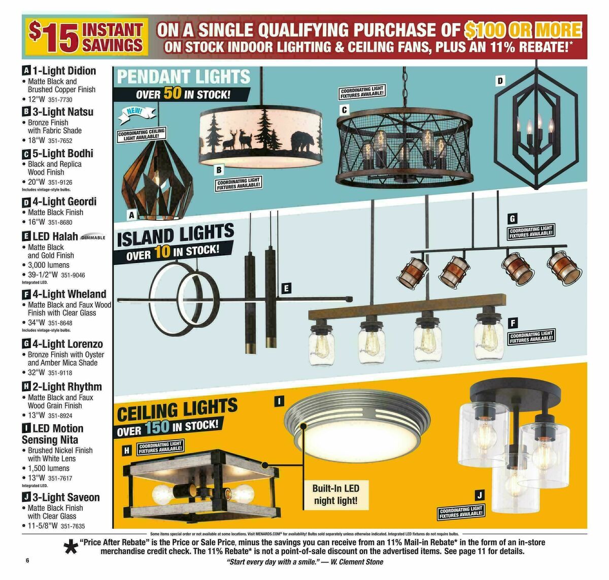 Menards Weekly Ad from October 1