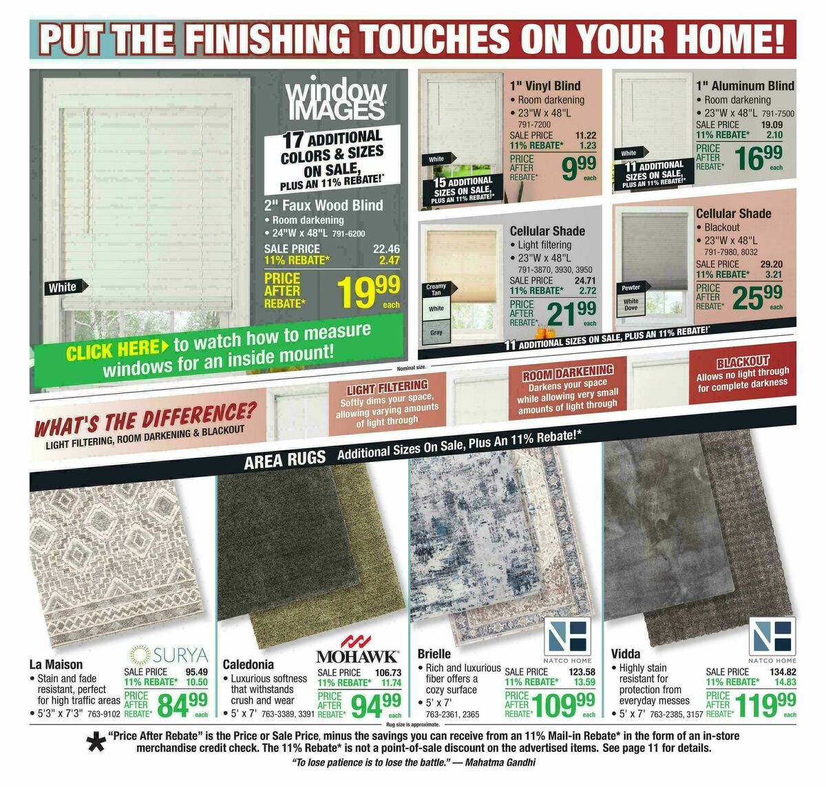 Menards Weekly Ad from October 1
