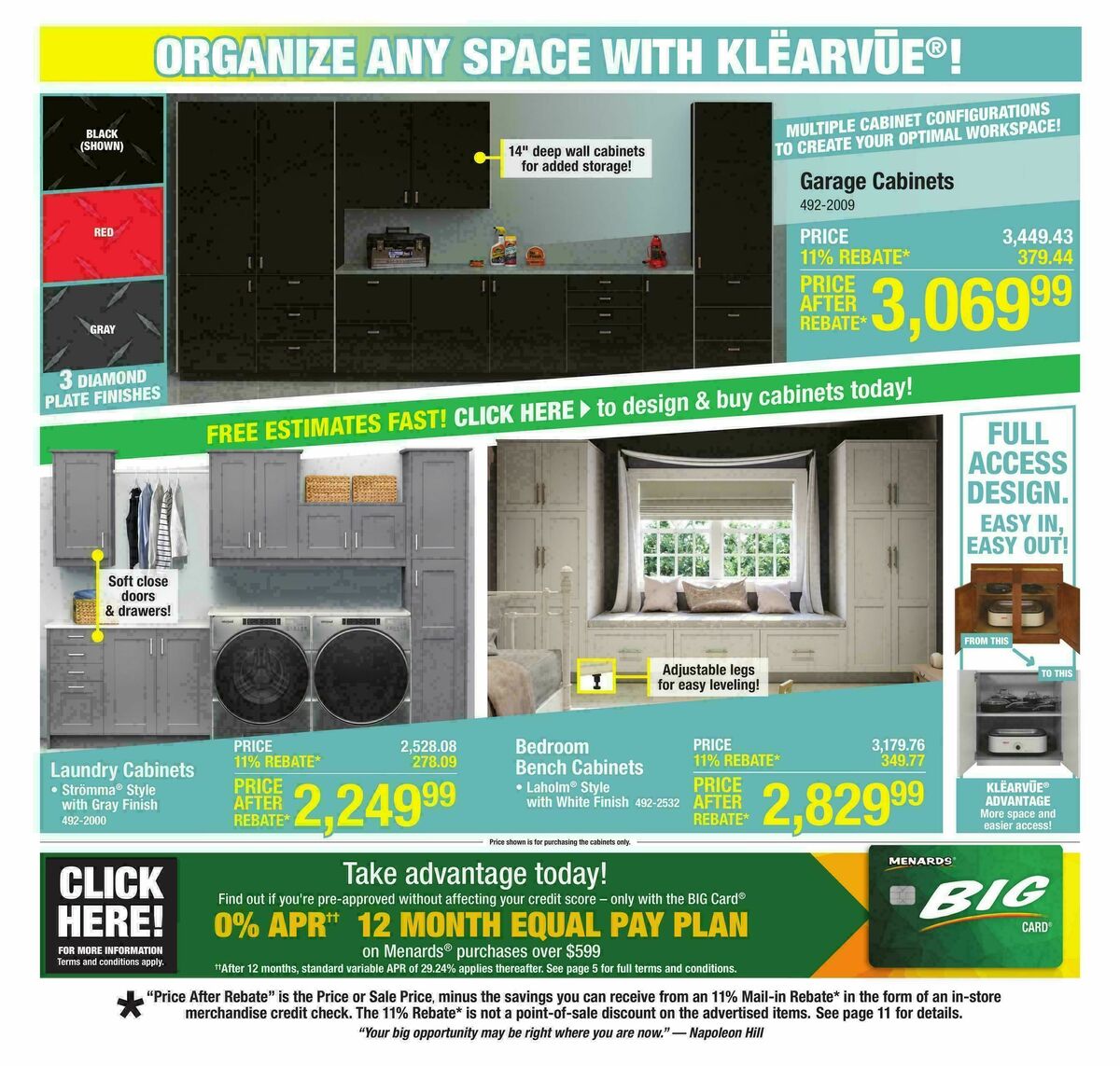 Menards Weekly Ad from October 1