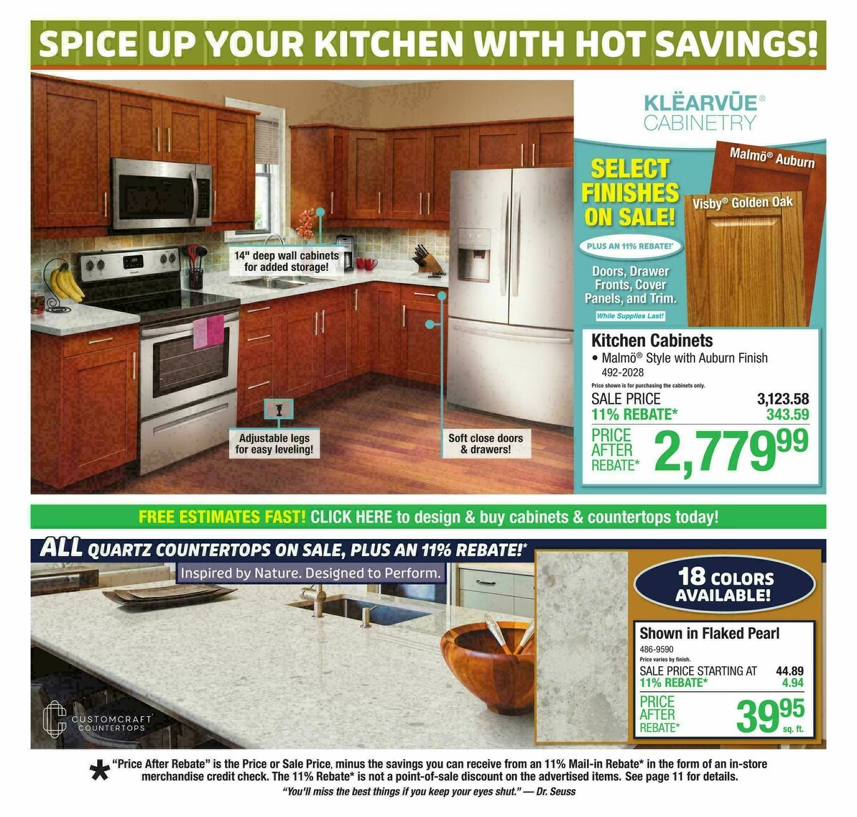 Menards Weekly Ad from October 8