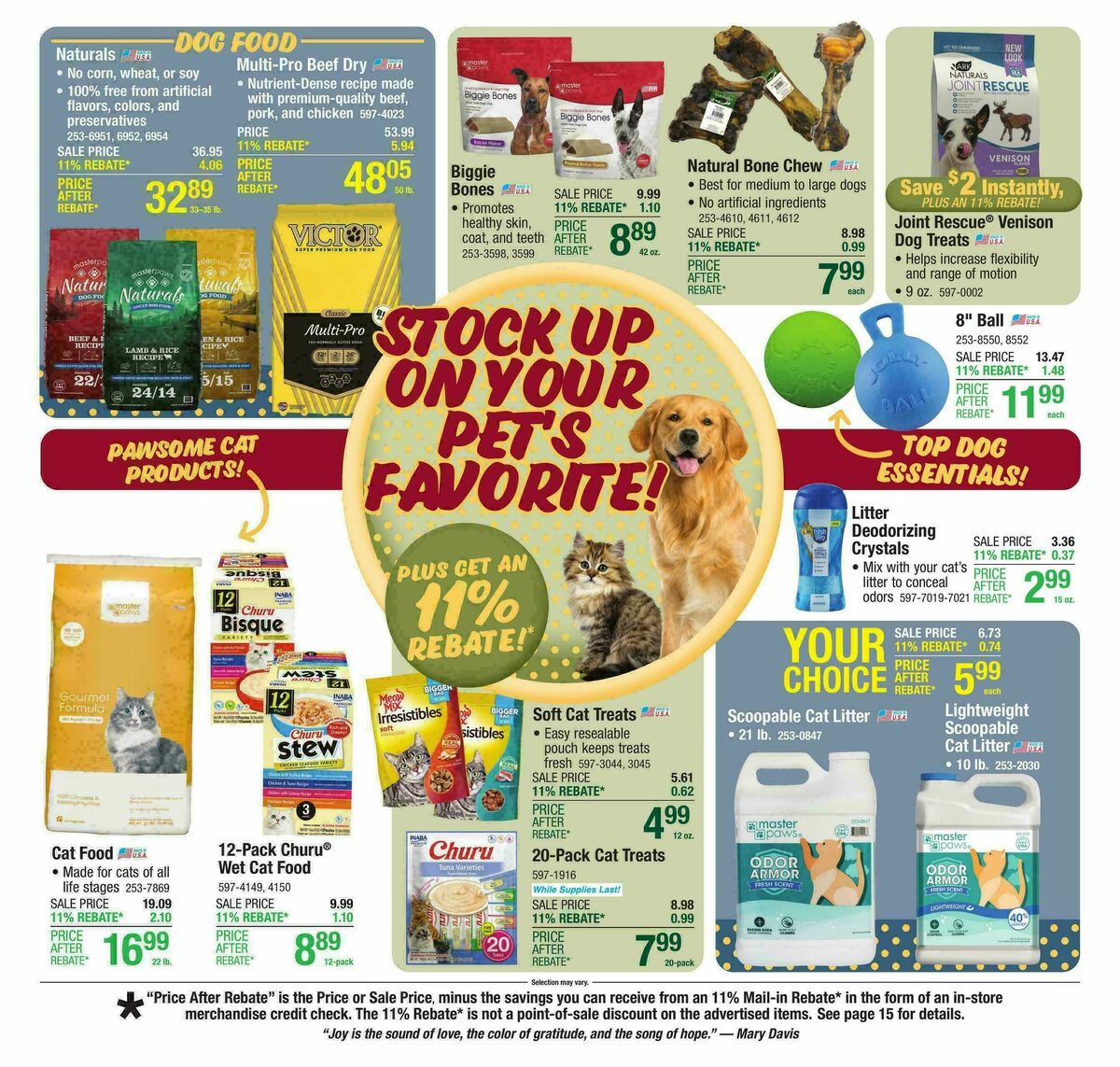 Menards Weekly Ad from October 15