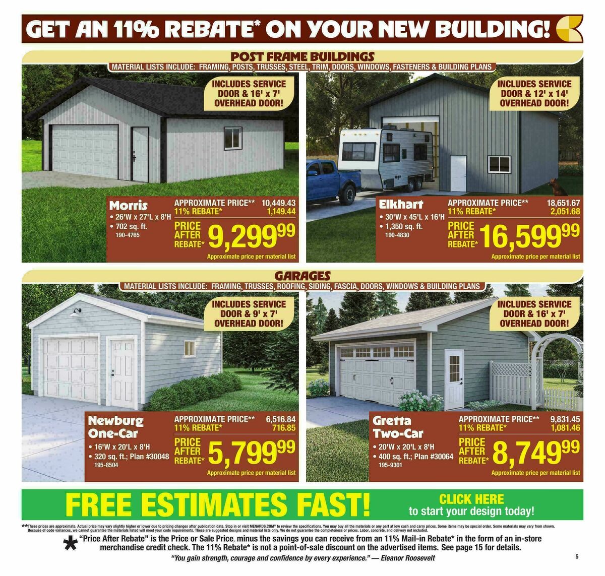 Menards Weekly Ad from October 15