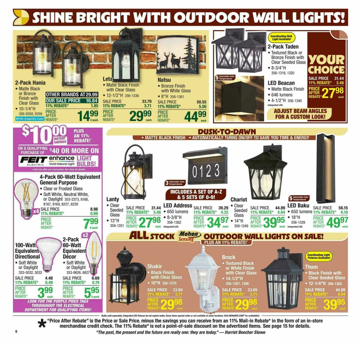 Menards Weekly Ad from October 15