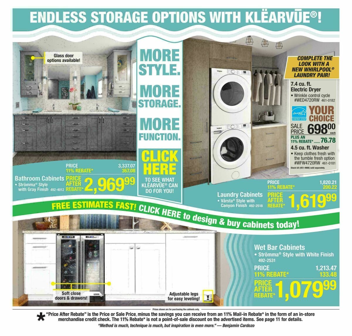 Menards Weekly Ad from October 22