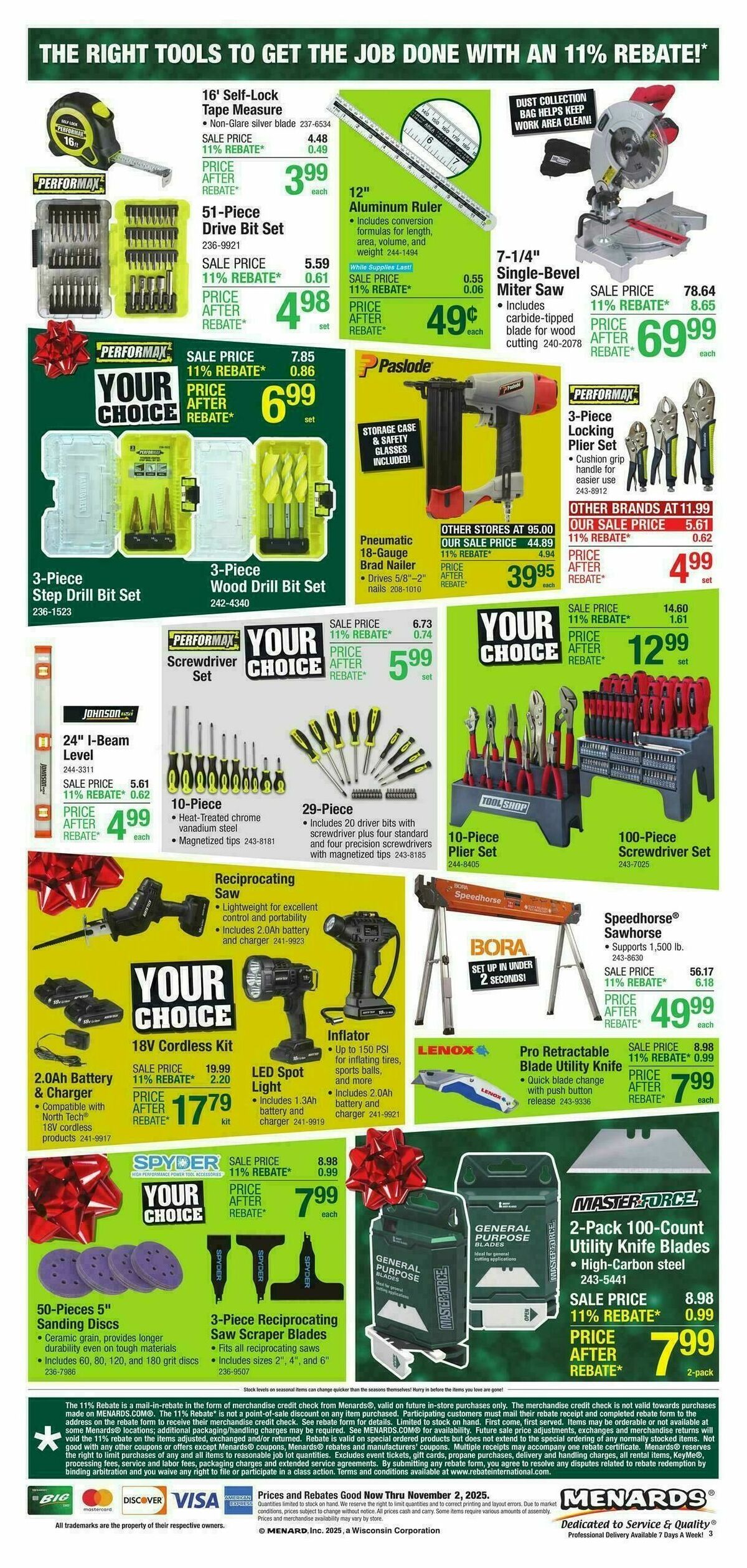 Menards Early Black Friday Deals Weekly Ad from October 22