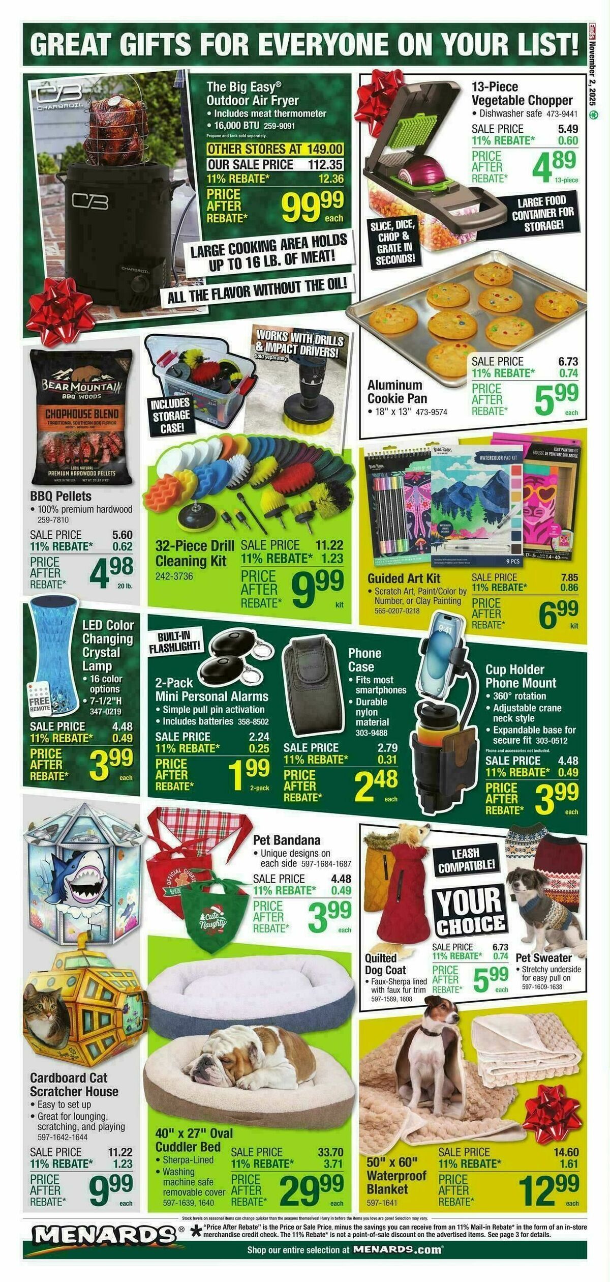 Menards Early Black Friday Deals Weekly Ad from October 22