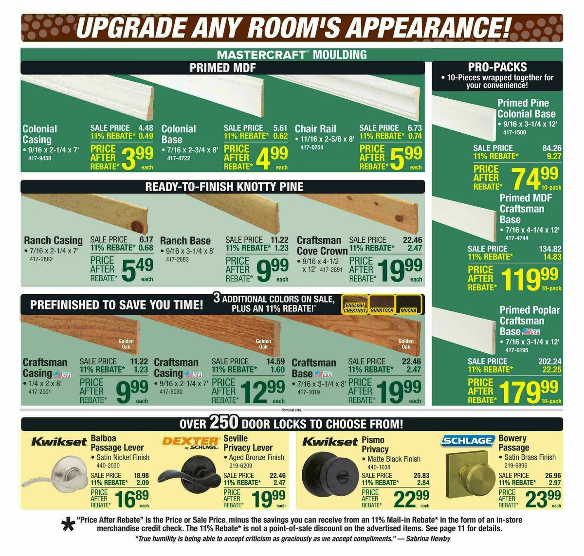 Menards Weekly Ad from October 29