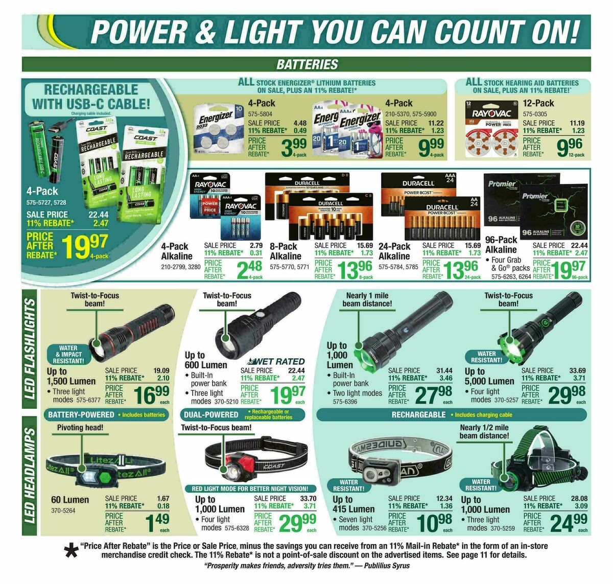 Menards Weekly Ad from November 5