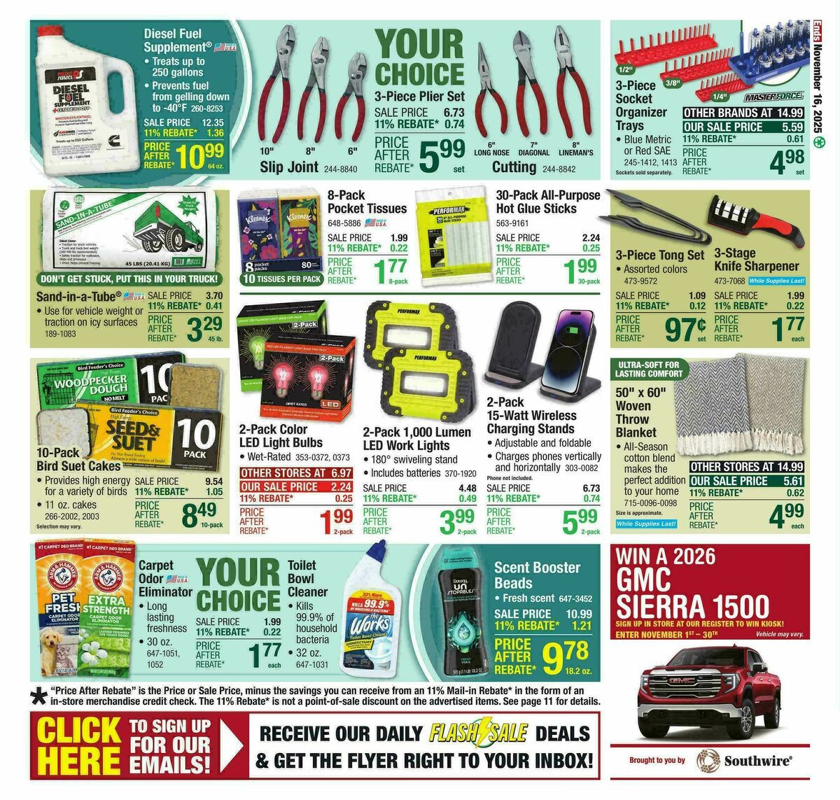 Menards Weekly Ad from November 5