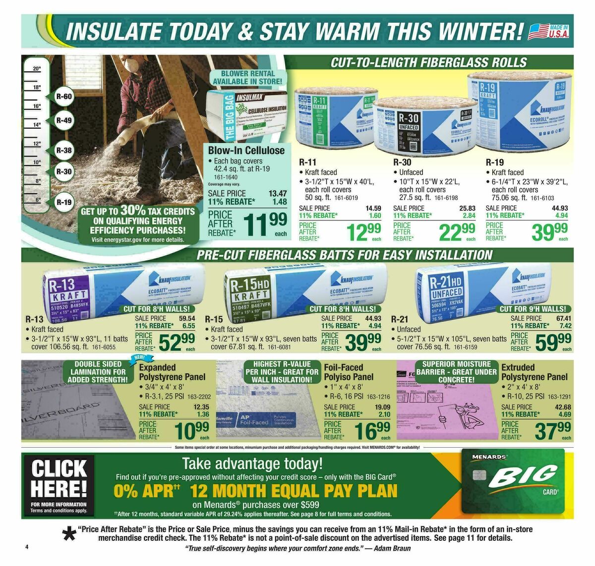 Menards Weekly Ad from November 5
