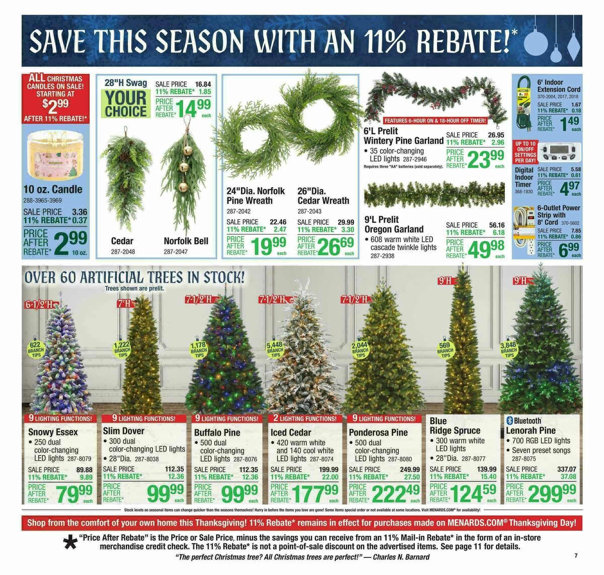 Menards Weekly Ad from November 19