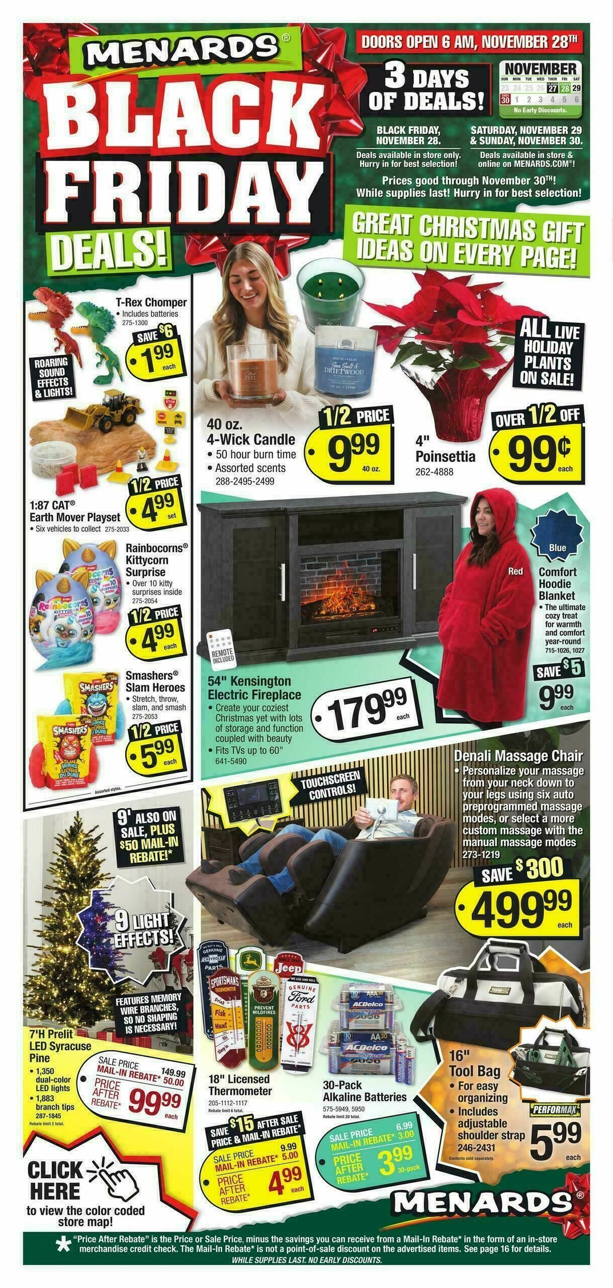 Menards Black Friday Sale Weekly Ad from November 28