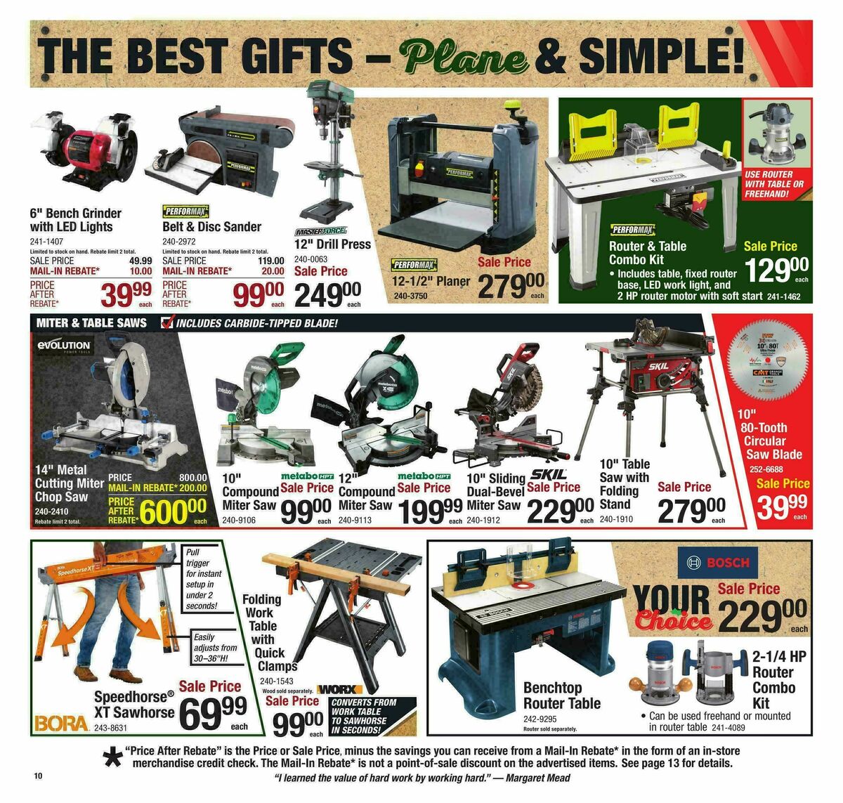 Menards Christmas Tool Sale Weekly Ad from November 29