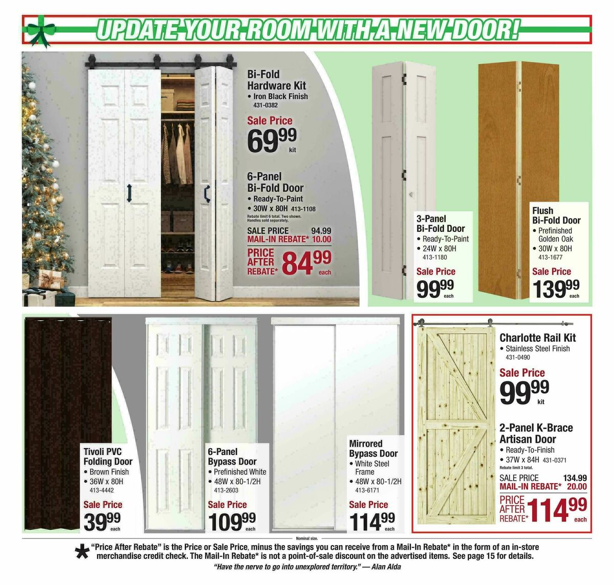 Menards Christmas Home & Gift Sale Weekly Ad from November 29