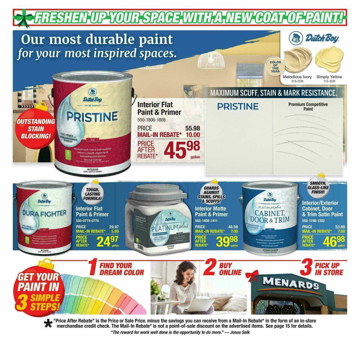 Menards Christmas Home & Gift Sale Weekly Ad from November 29