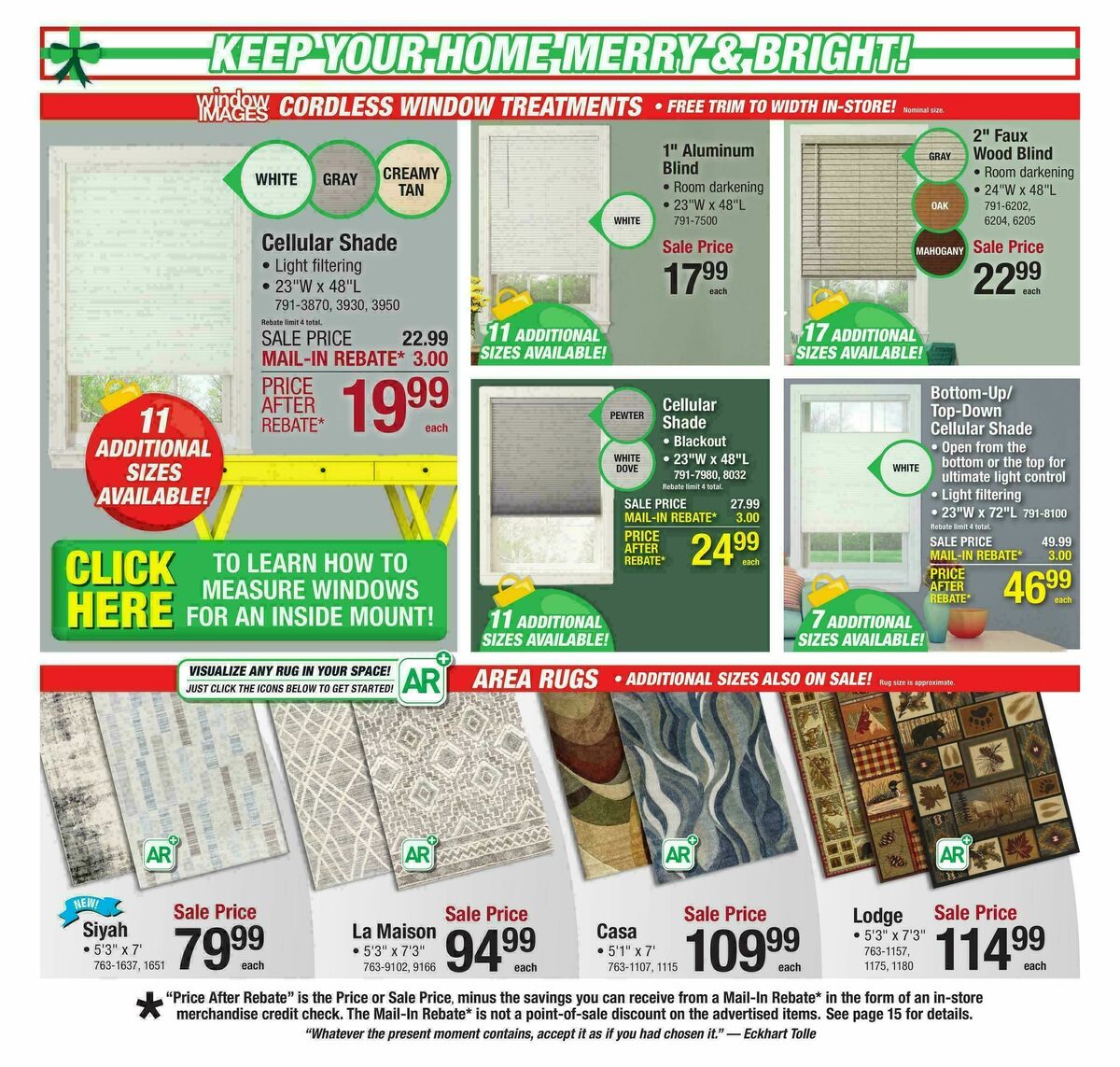 Menards Christmas Home & Gift Sale Weekly Ad from November 29