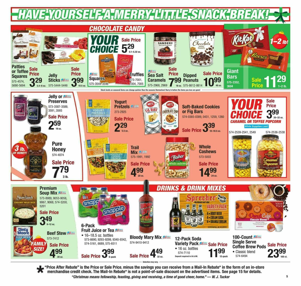 Menards Christmas Home & Gift Sale Weekly Ad from November 29