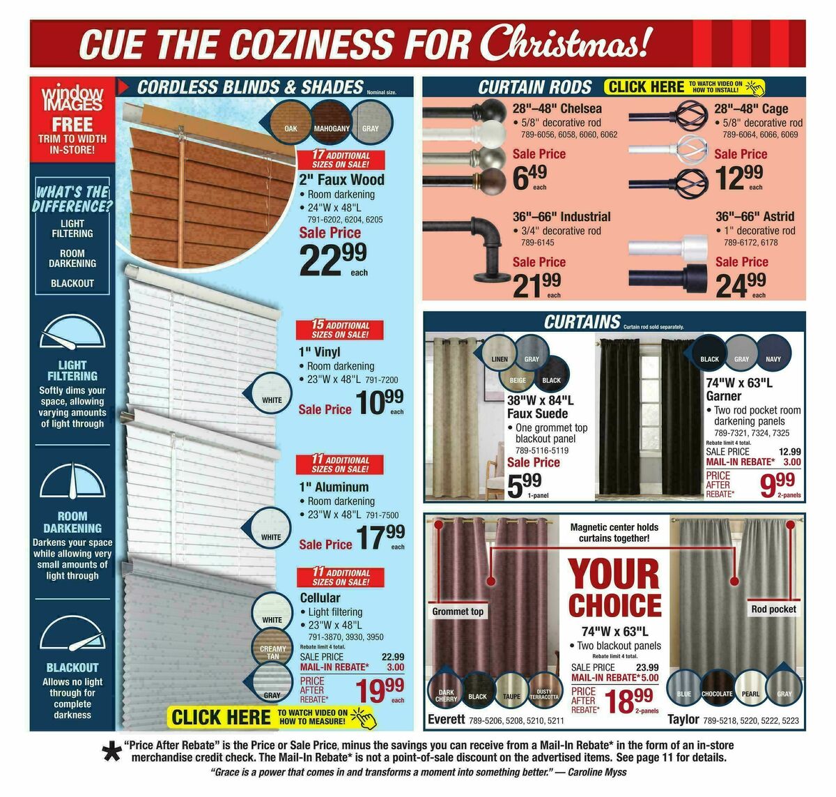 Menards Home for Christmas Sale Weekly Ad from December 3
