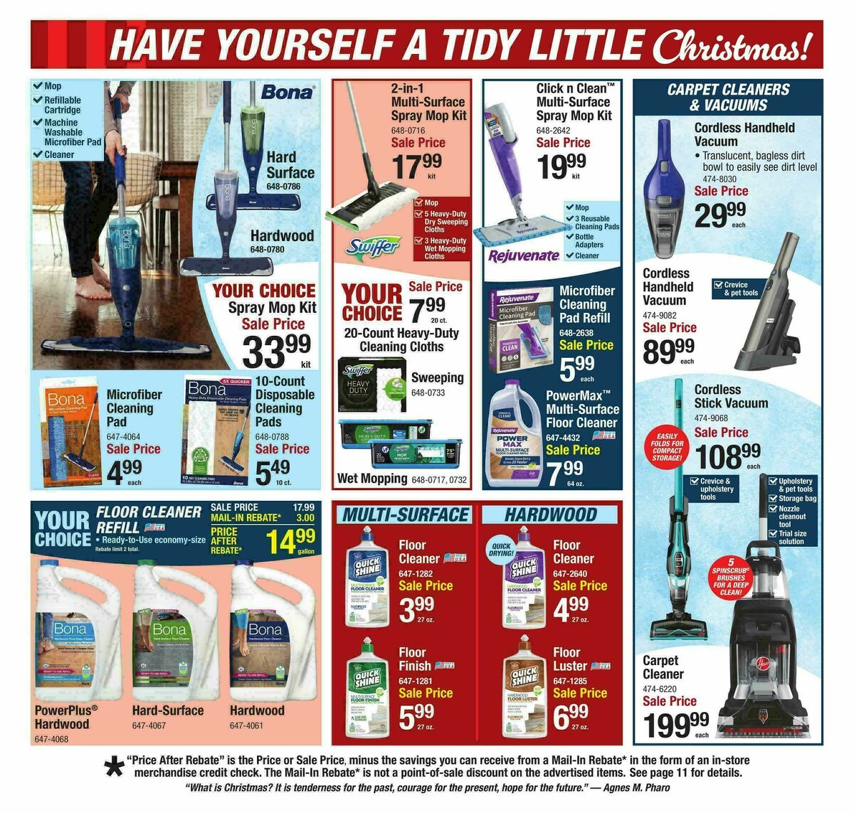 Menards Home for Christmas Sale Weekly Ad from December 3