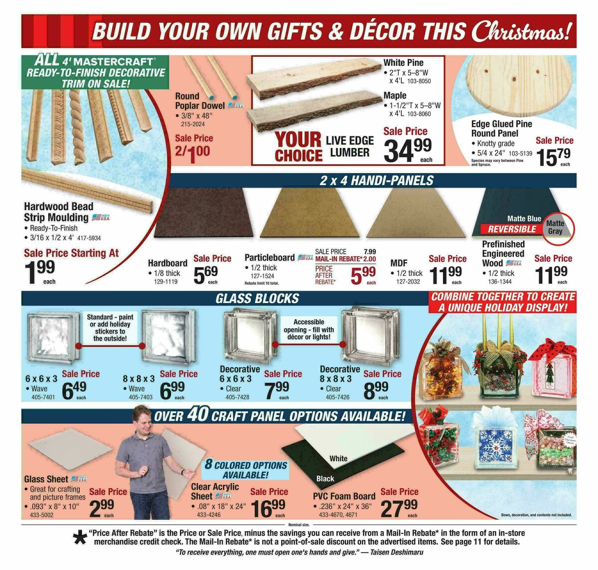 Menards Home for Christmas Sale Weekly Ad from December 3