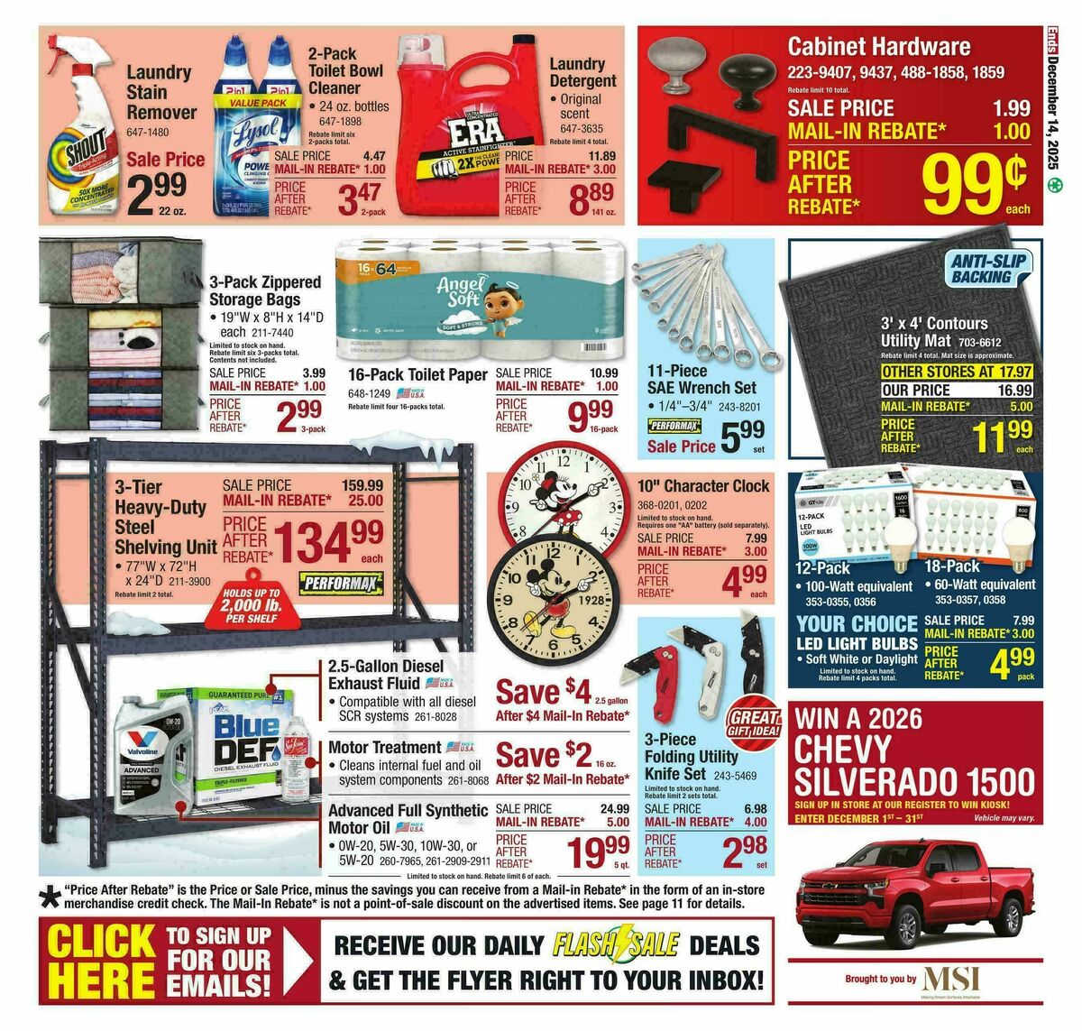 Menards Home for Christmas Sale Weekly Ad from December 3