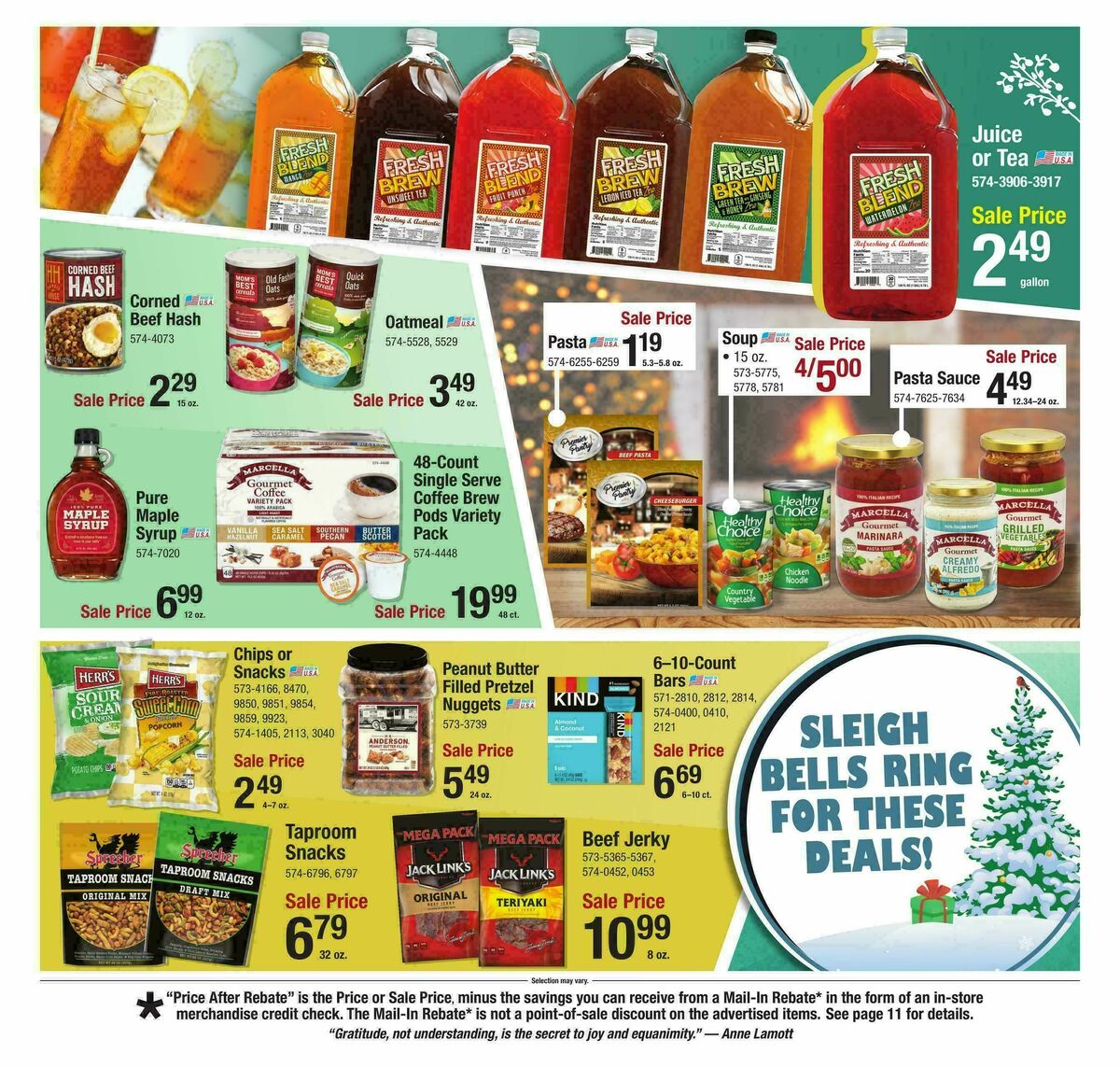 Menards Home for Christmas Sale Weekly Ad from December 3
