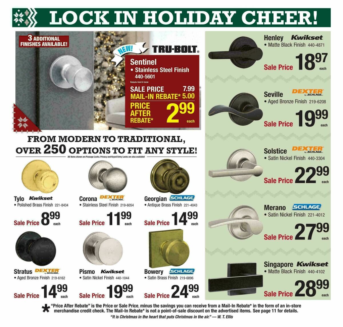 Menards Magic of Christmas Sale Weekly Ad from December 10