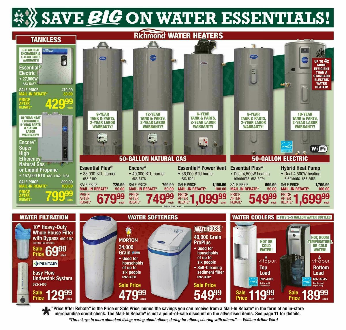 Menards Magic of Christmas Sale Weekly Ad from December 10