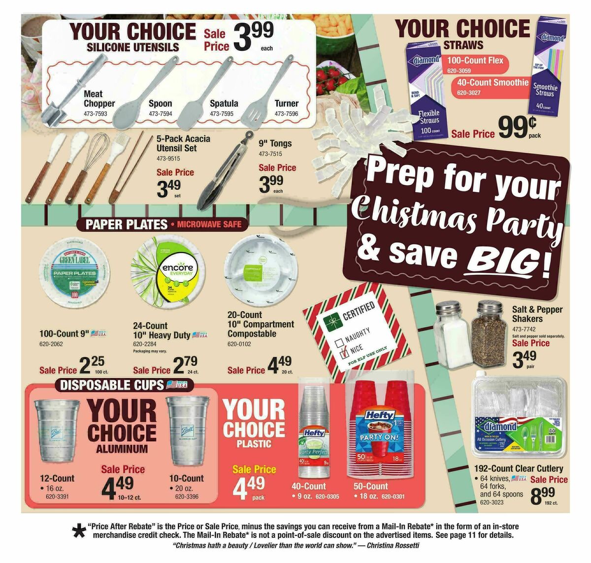 Menards Magic of Christmas Sale Weekly Ad from December 10