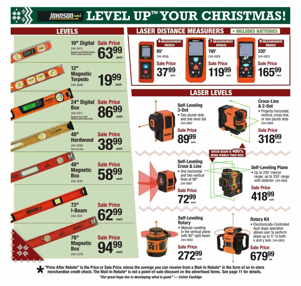 Menards Magic of Christmas Sale Weekly Ad from December 10